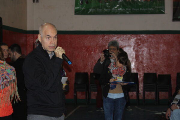 Rodríguez Larreta realizó un acto político en Villa Mitre con miras a las elecciones del año próximo