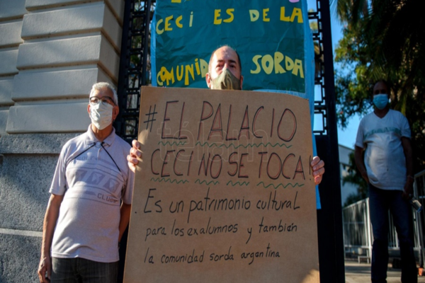 Escuelas Especiales se movilizarán en reclamo de la restitución del Palacio Ceci